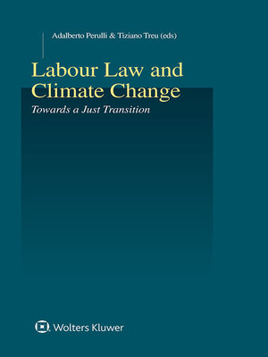 cover image of Labour Law and Climate Change